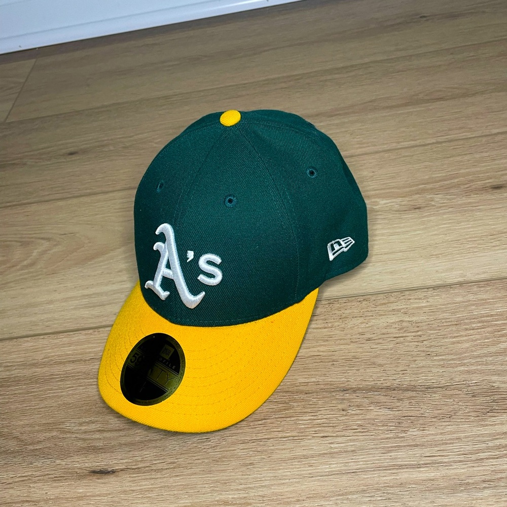Oakland Athletics New Era 59Fifty Low Profile Cap (Size: 7 1/8)